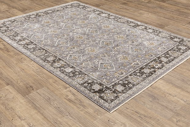 Oriental Weavers Area Rugs Maharaja Area Rugs 91E Grey By OW Rugs