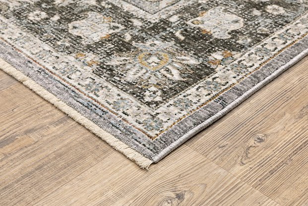 Oriental Weavers Area Rugs Maharaja Area Rugs 91E Grey By OW Rugs