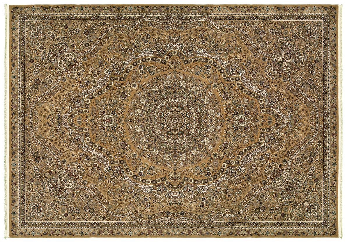 Masterpiece Gold Area Rug 8022J 2 Million PT Fine Polypropylene