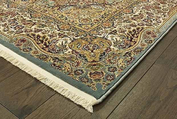 Masterpiece Blue Area Rug 502L  2 Million PT Fine Polypropylene