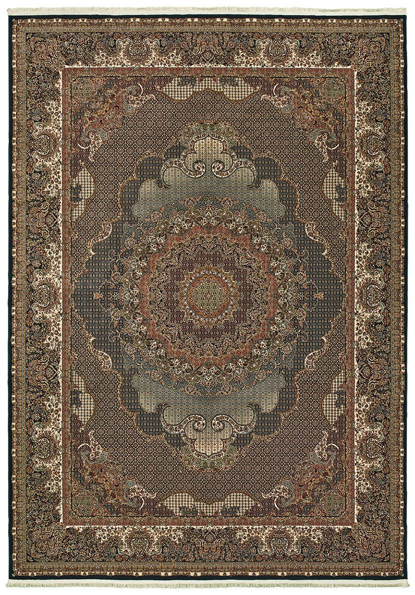 Oriental Weavers Area Rugs Masterpiece Multi Navy Area Rug 5330B  2 Million PT Fine Polypropylene