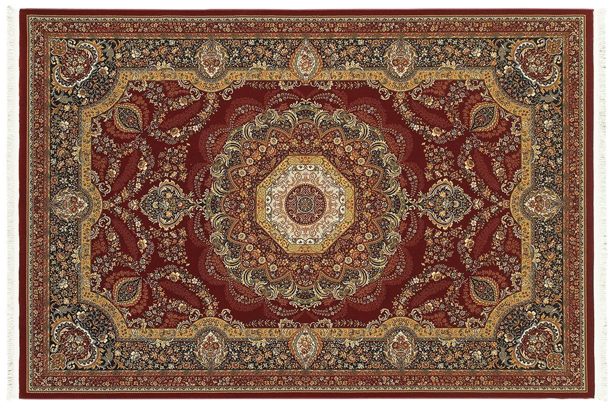 Masterpiece Red Area Rug 113R  2 Million PT Fine Polypropylene