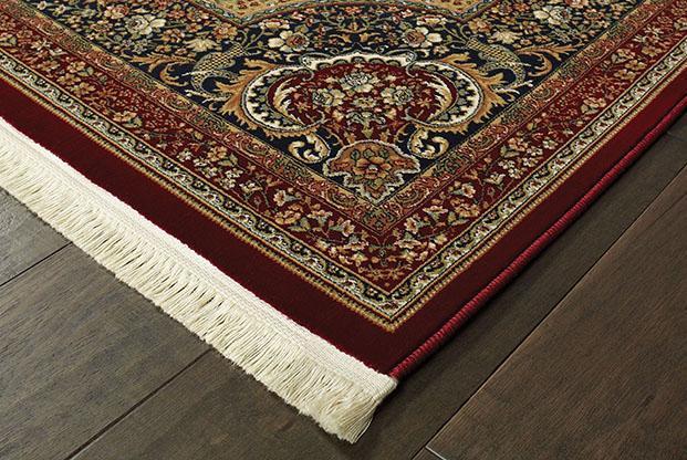 Masterpiece Red Area Rug 113R  2 Million PT Fine Polypropylene