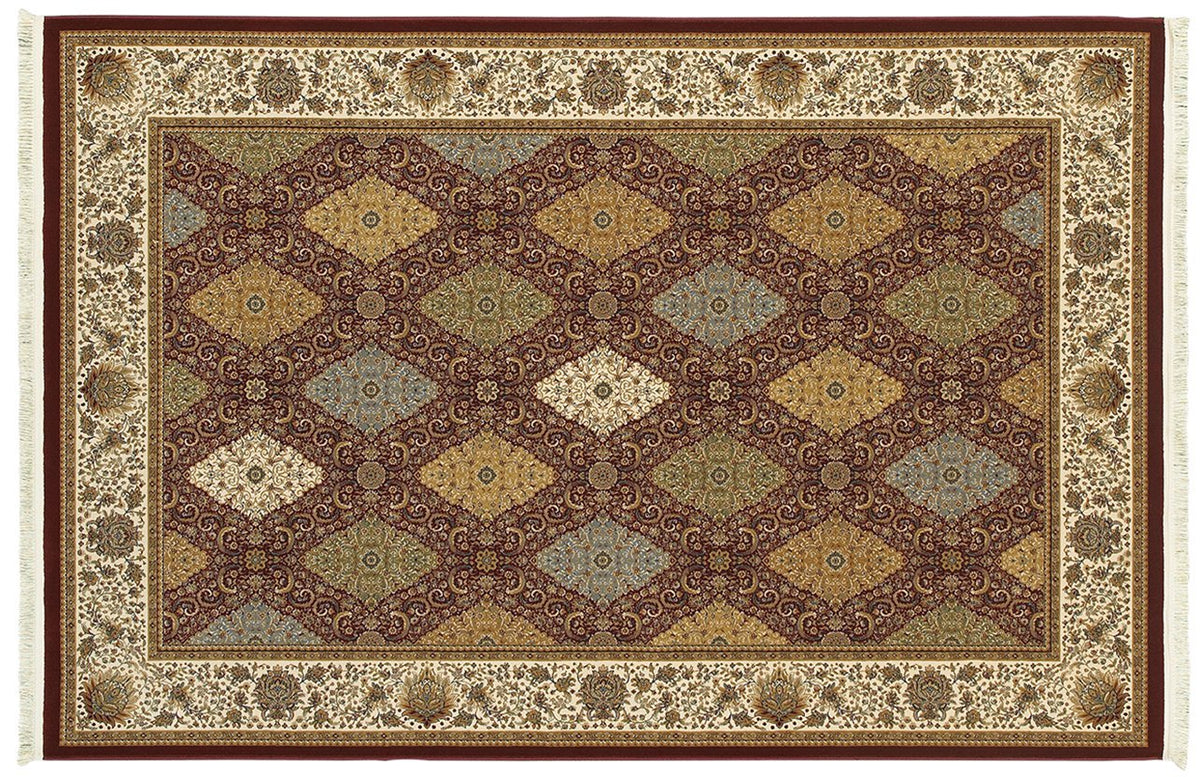 Red Polyporene Rug Masterpiece Red Area Rug 530M 2 Million PT Fine Polypropylene