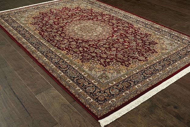 Masterpiece Red Area Rug 90R  2 Million PT Fine Polypropylene