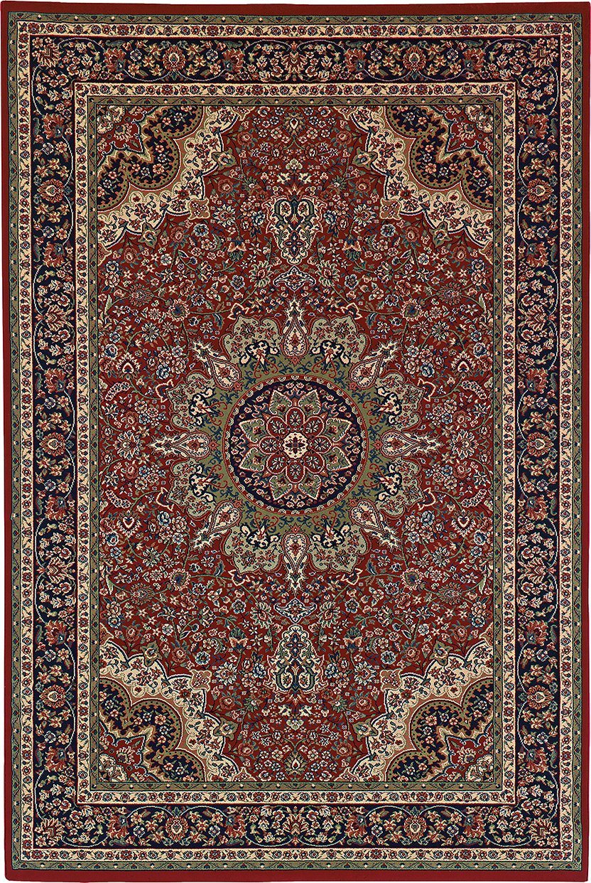 Oriental Weavers Area Rugs OW Rugs Ariana Area Rugs 116r Red-Navy Polypropylene Made In USA