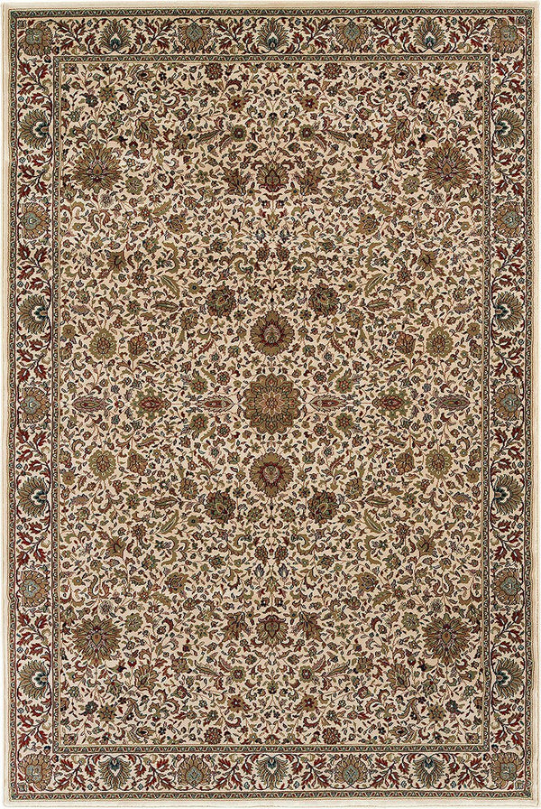 Oriental Weavers Area Rugs OW Rugs Ariana Area Rugs 172W Ivory Polypropylene Made In USA
