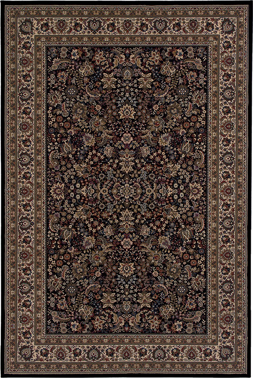 Oriental Weavers Area Rugs OW Rugs Ariana Area Rugs 213k Black Polypropylene Made In USA