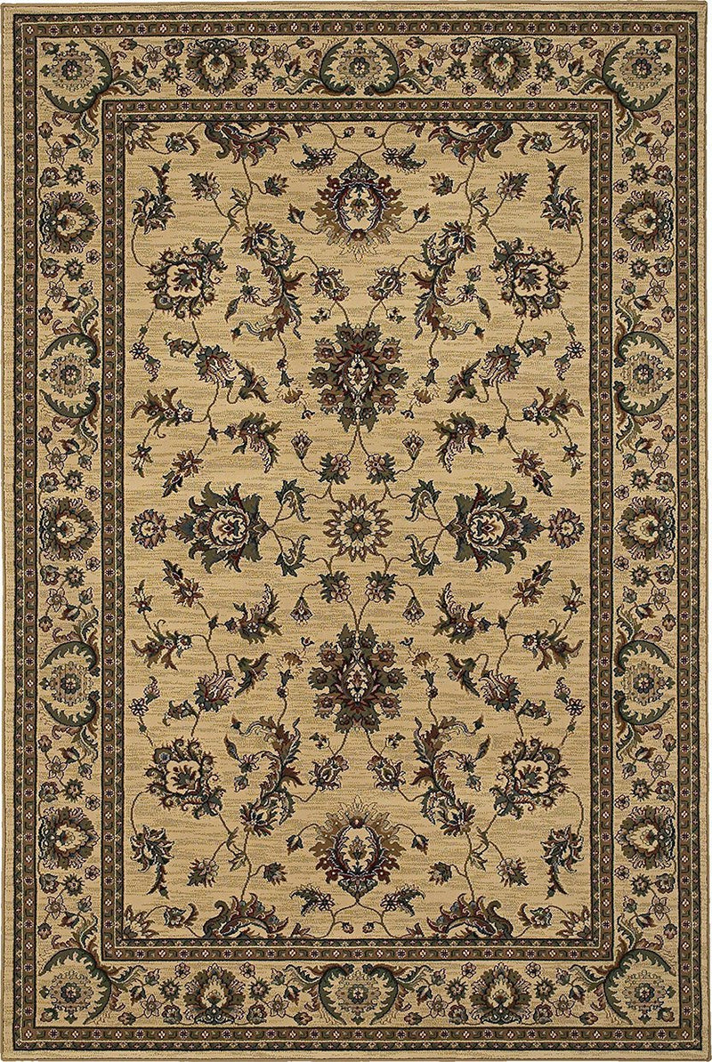 Oriental Weavers Area Rugs OW Rugs Ariana Area Rugs 311i Beige-Ivory Polypropylene Made In USA