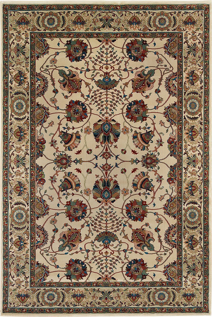 Oriental Weavers Area Rugs OW Rugs Ariana Area Rugs 431o Ivory Polypropylene Made In USA