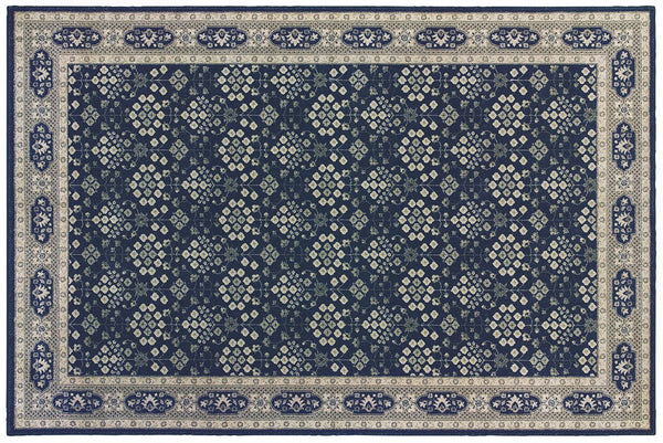 Richmond Area Rugs By OW Rugs Design 119b Blue Rug From Egypt
