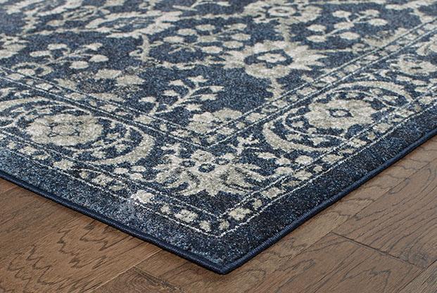 Richmond Area Rugs By OW Rugs Design 8020k Blue Rug From Egypt