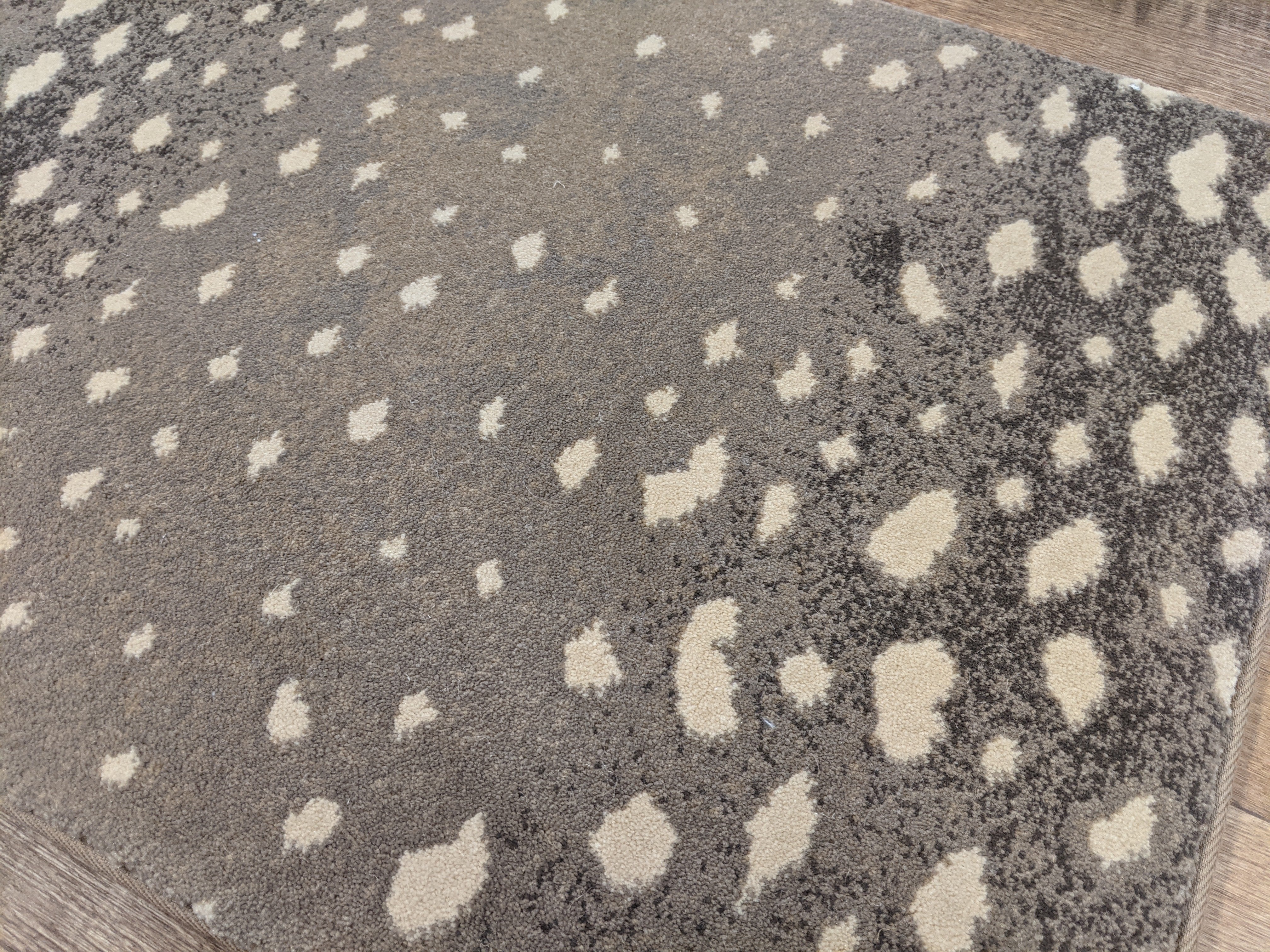 Prestige Mills Stair Runners Deerfield 72 Mushroom Animal Print By Prestige In Assorted Sizes