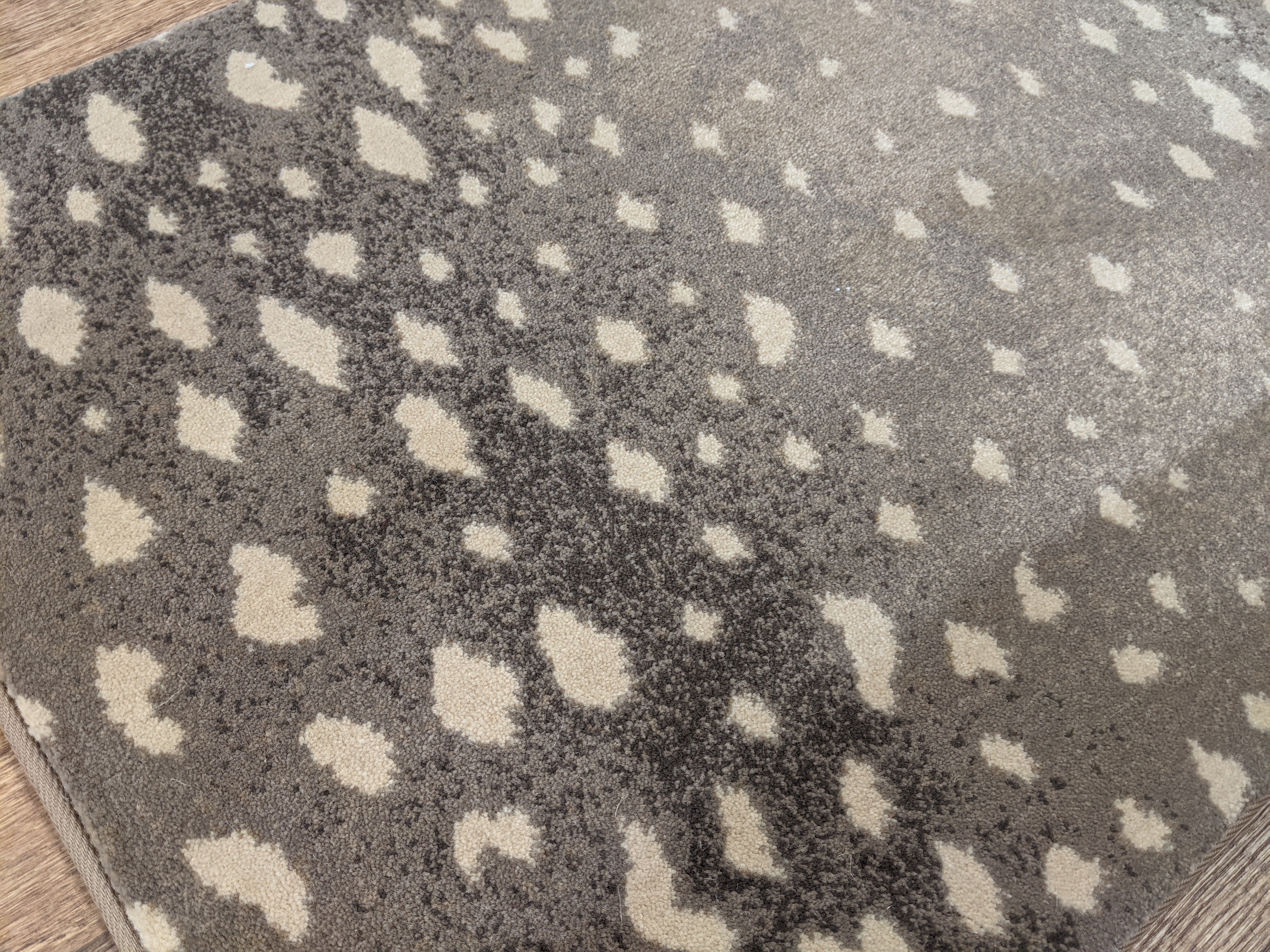 Prestige Mills Stair Runners Deerfield 72 Mushroom Animal Print By Prestige In Assorted Sizes