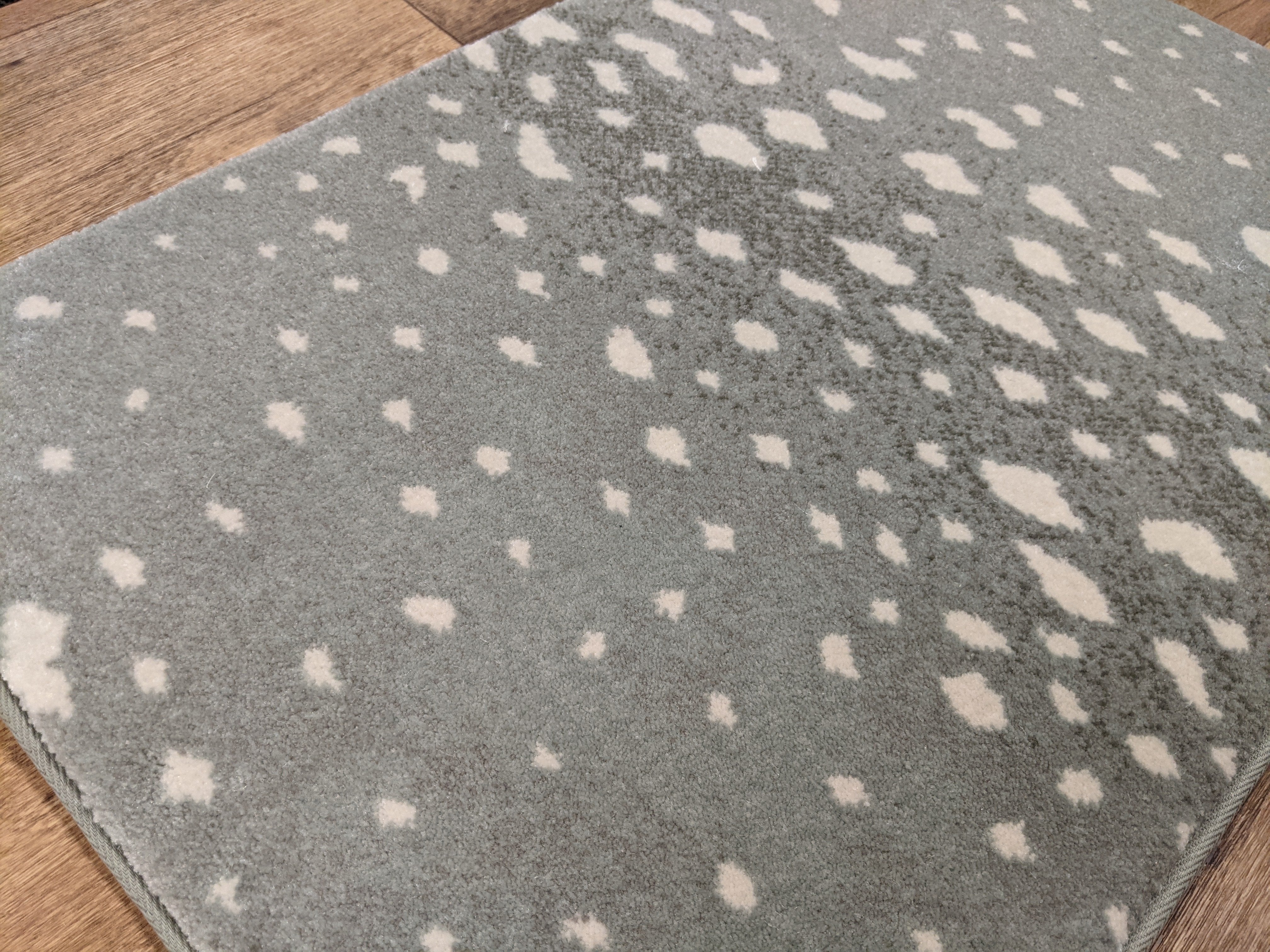 Prestige Mills Stair Runners Deerfield 80 Smoke Animal Print By Prestige In Assorted Sizes