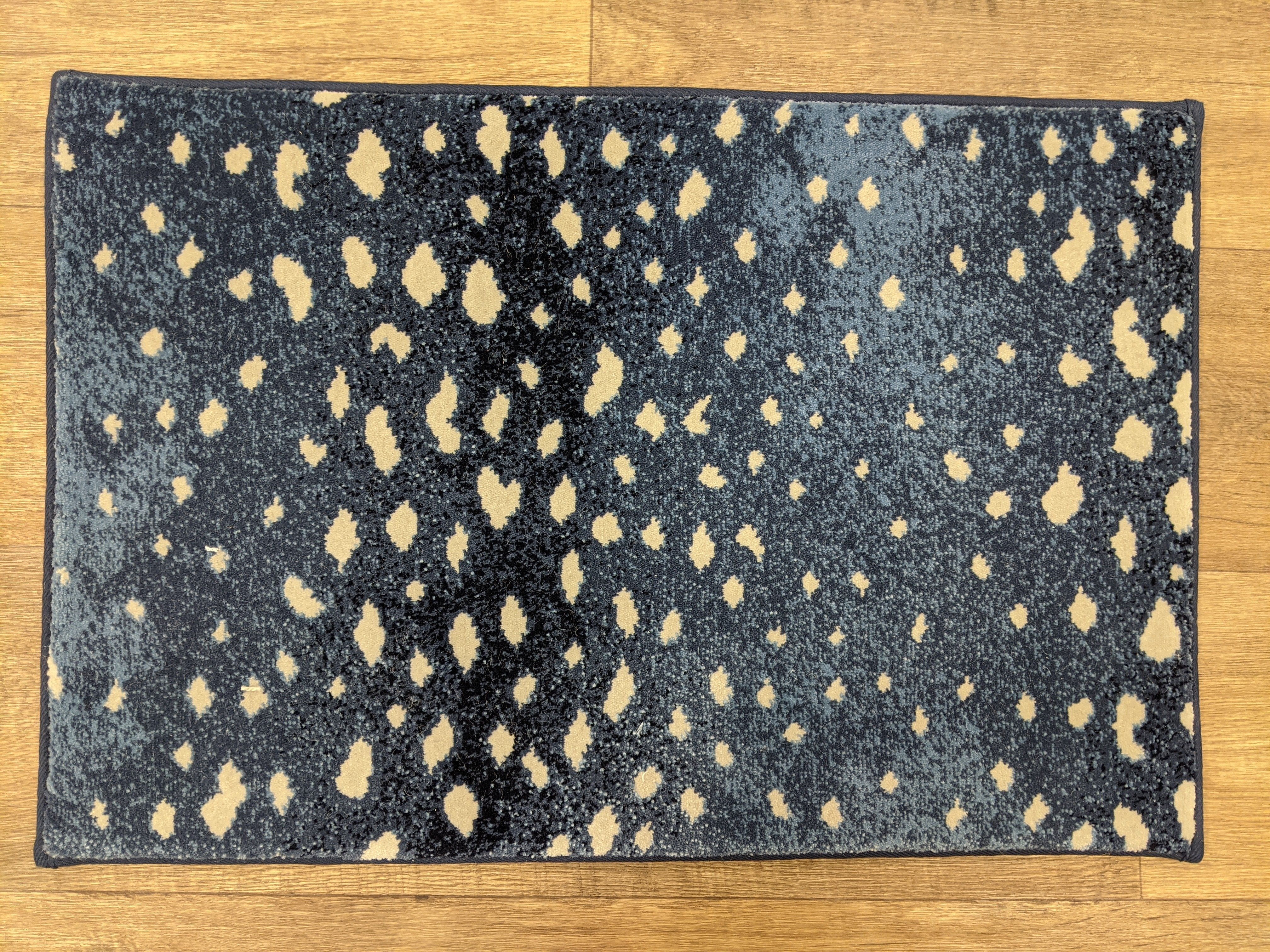 Prestige Mills Stair Runners Deerfield 88 Lapis Animal Print By Prestige In Assorted Sizes