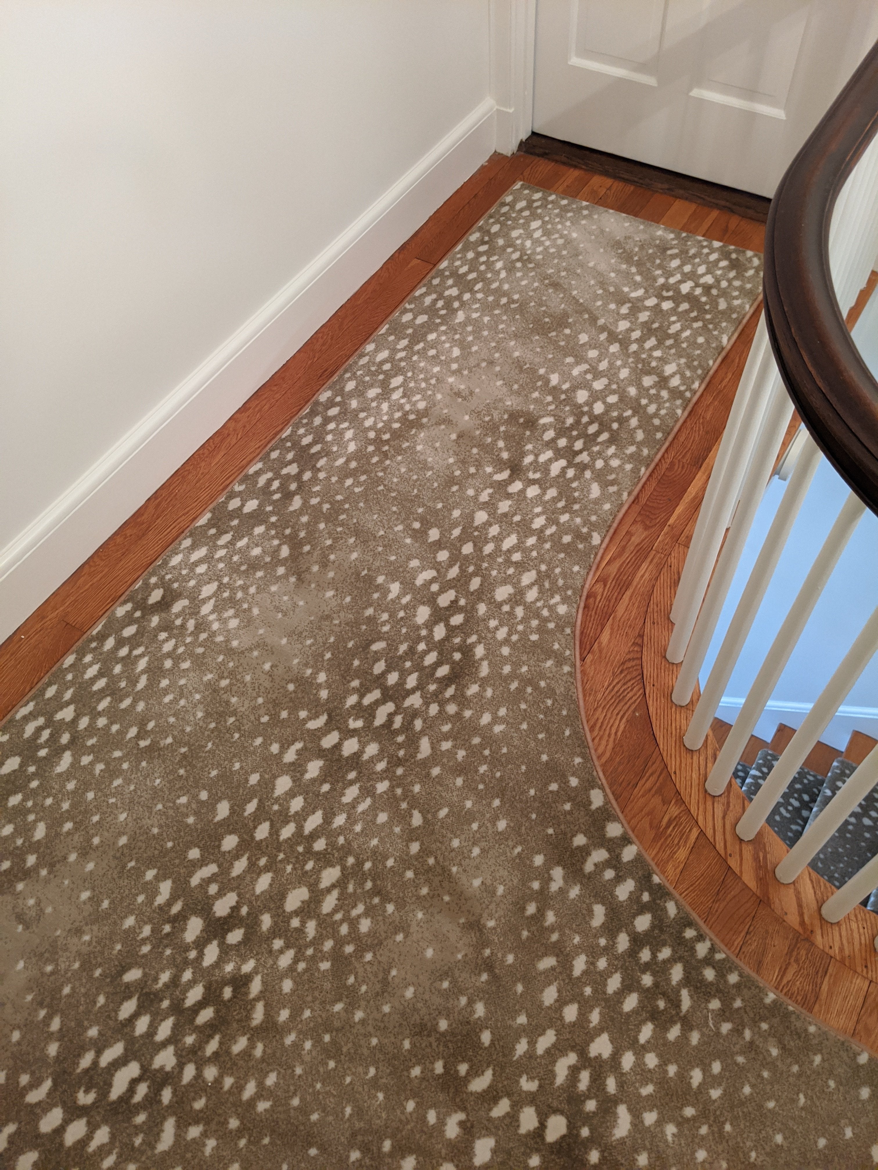 Deerfield 73 Sand Animal Print By Prestige-Custom Carpet Install