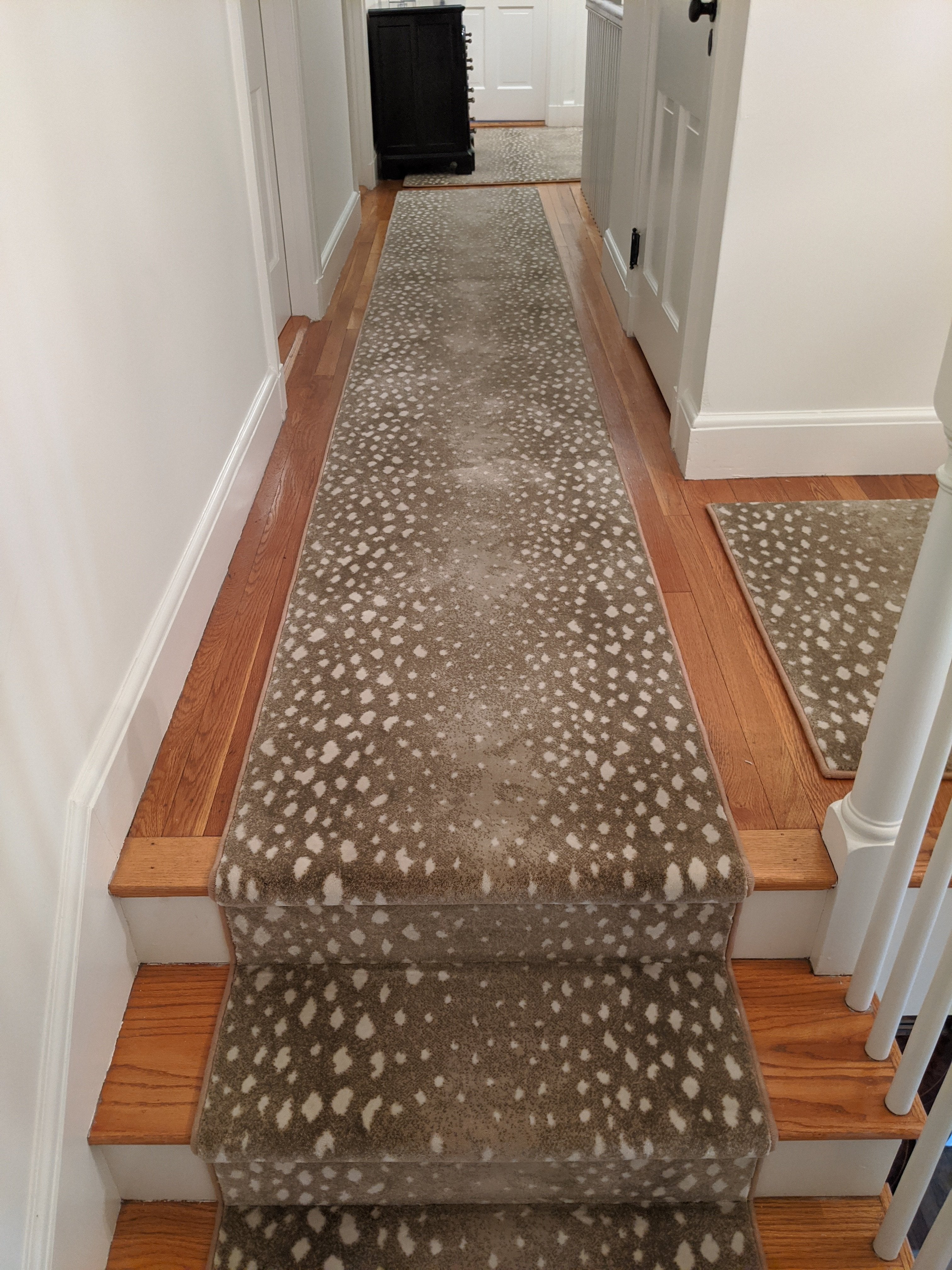 Deerfield 73 Sand Animal Print By Prestige-Custom Carpet Install