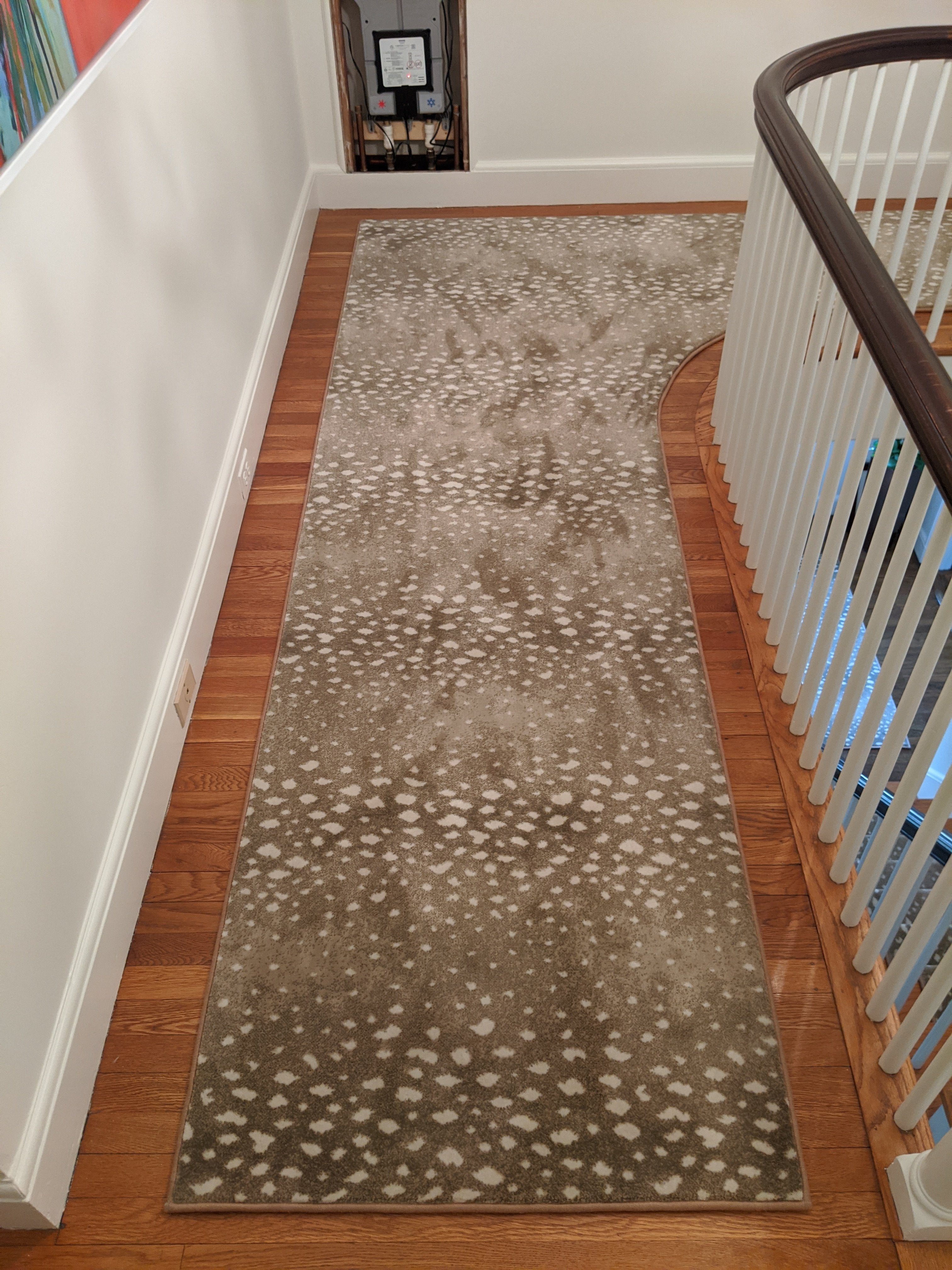 Deerfield 73 Sand Animal Print By Prestige-Custom Carpet Install