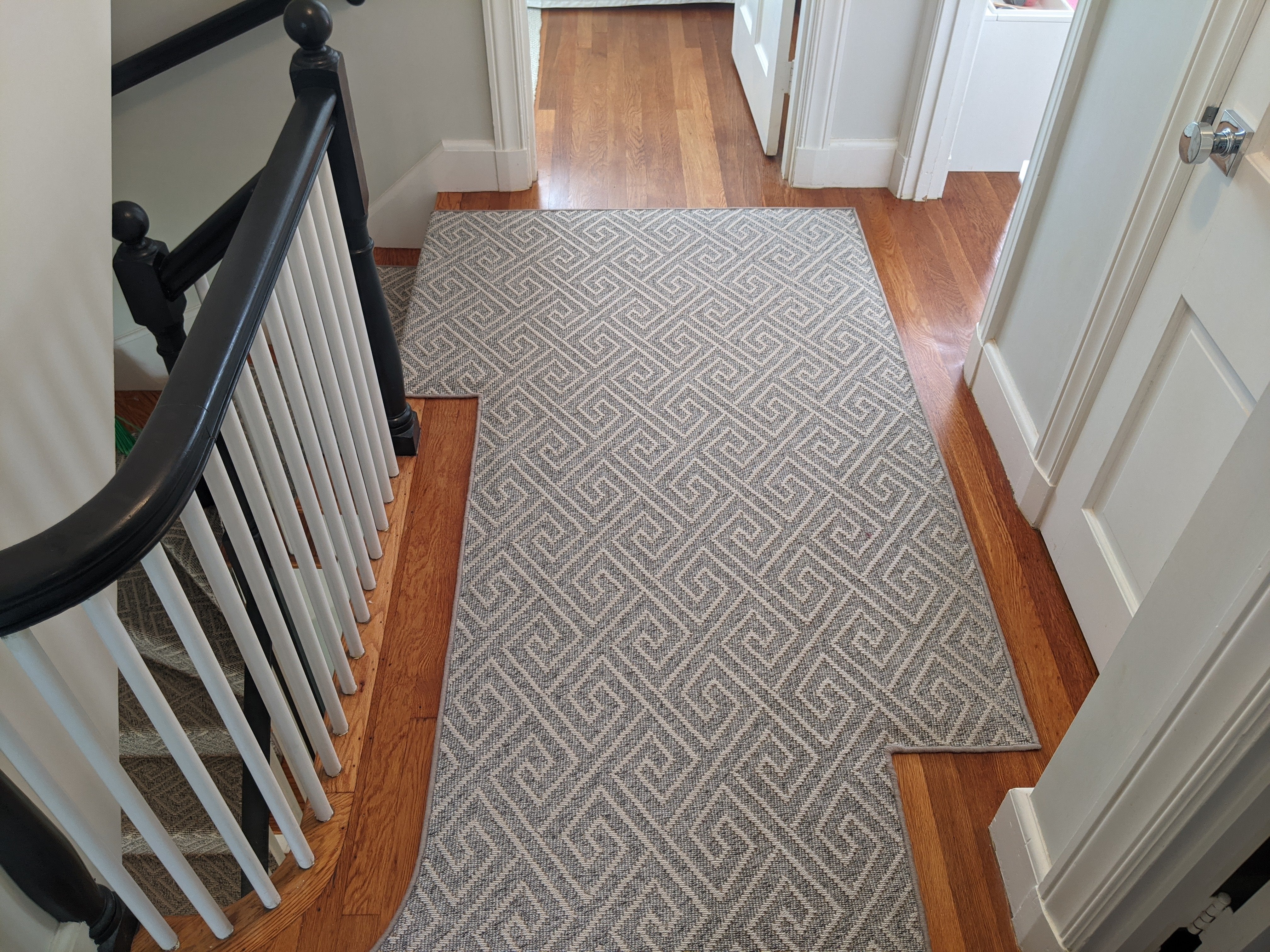 Prestige Mills Stair Runners Garrick Dove 32 Lt Grey Stair Runners and Area Rugs