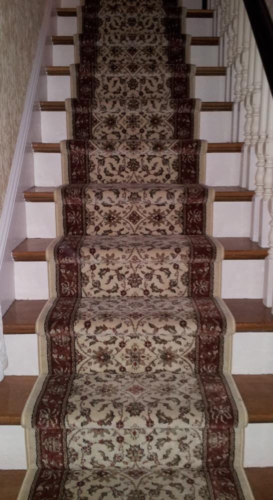 RadiciUsa Stair Runner Como  1592IV  Ivory Stair Runners- 26 inch - Sold By the Foot