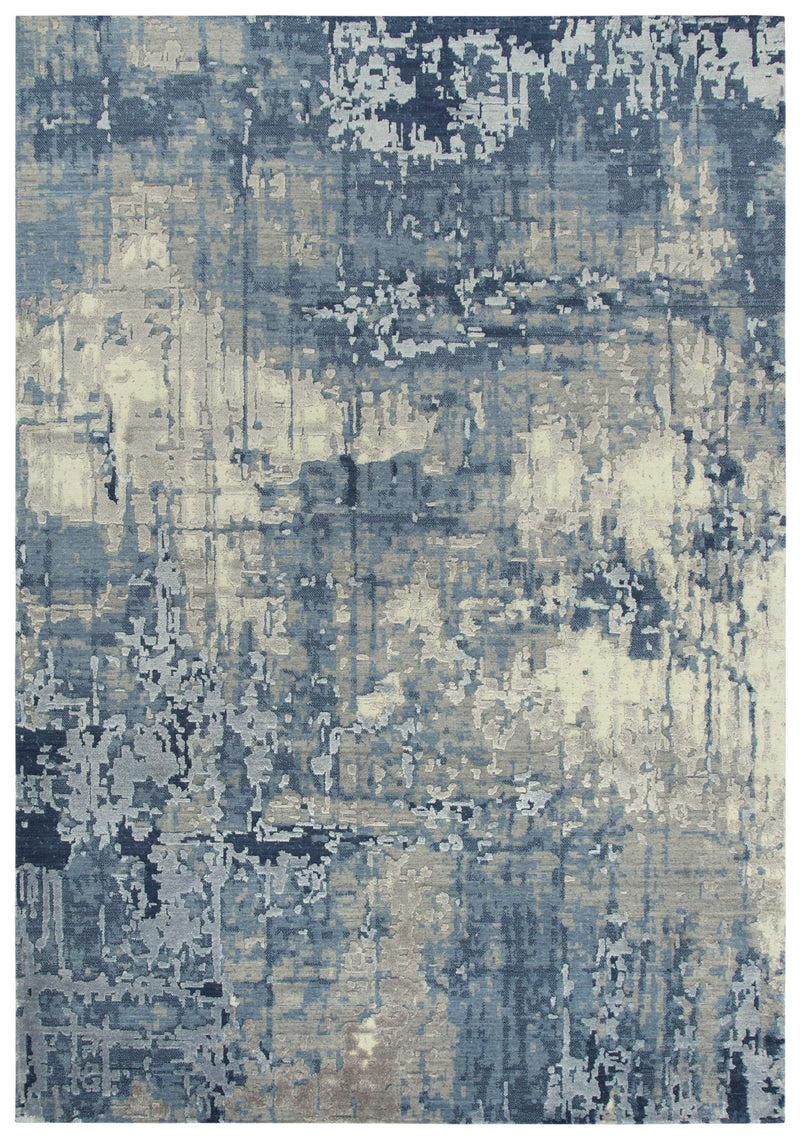 Rizzy Home Area Rugs Artistry Area Rug ARY109 Blue By Rizzy Home
