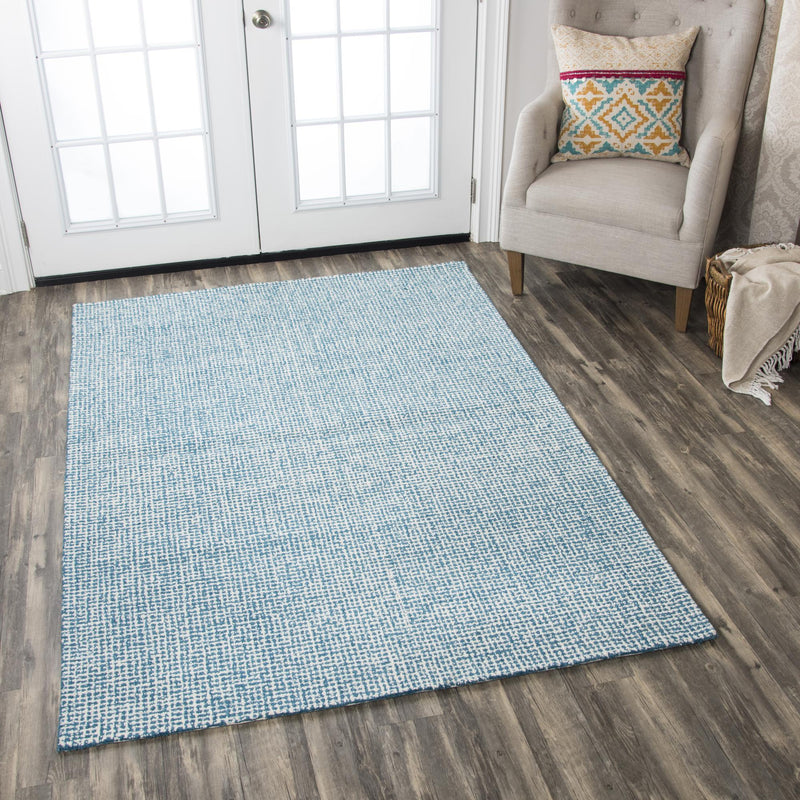 Rizzy Home Area Rugs Brindleton BR651A Teal Area Rug in 39 Unique Shapes and Sizes