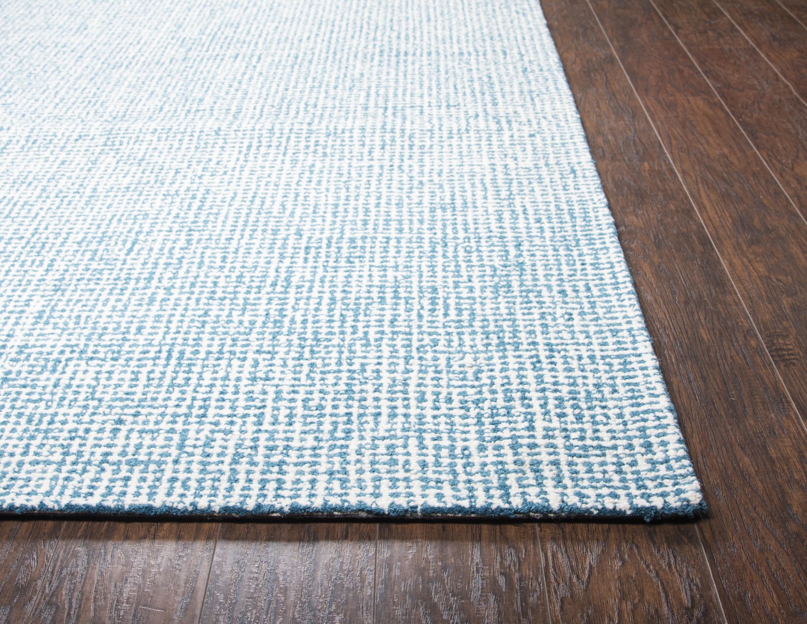 Rizzy Home Area Rugs Brindleton BR651A Teal Area Rug in 39 Unique Shapes and Sizes