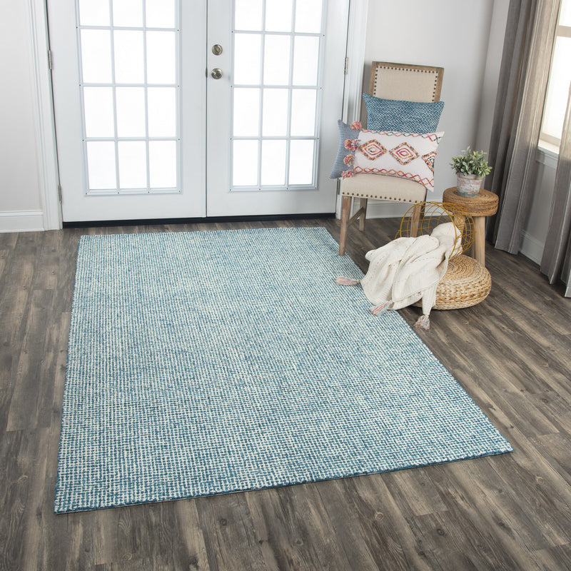 Rizzy Home Area Rugs Brindleton BR697B Teal Area Rug in 39 Unique Shapes and Sizes