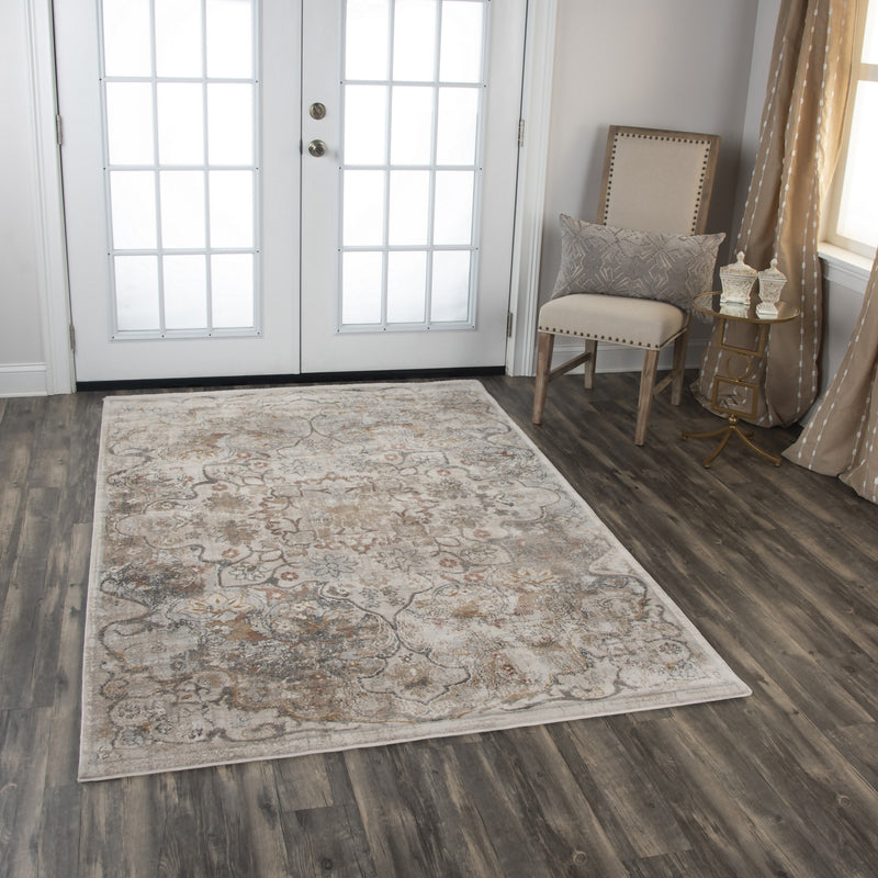 Rizzy Home Area Rugs Bristol Area Rugs BRS102 Beige-Copper Rizzy Home Turkey
