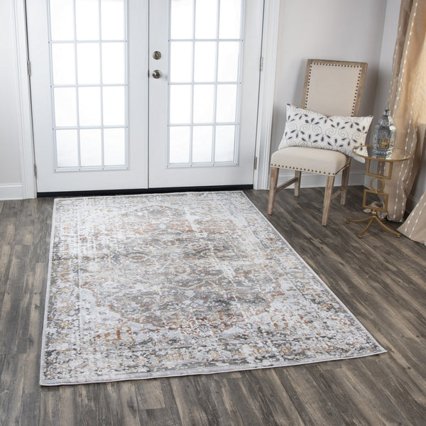 Rizzy Home Area Rugs Bristol Area Rugs BRS103 Beige-Copper Rizzy Home Turkey
