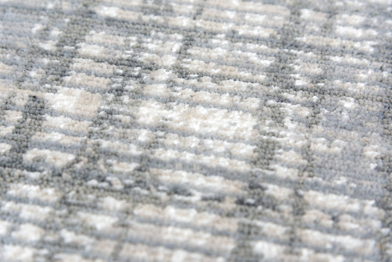 Rizzy Home Area Rugs Couture Area Rugs CUT104 Grey in 5 Sizes 80%Wool-20%Visc By RizzyHome