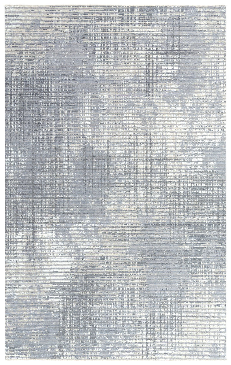 Couture Area Rugs CUT104 Grey in 5 Sizes 80%Wool-20%Visc By RizzyHome