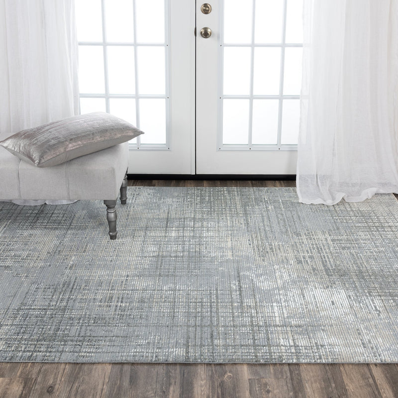 Rizzy Home Area Rugs Couture Area Rugs CUT104 Grey in 5 Sizes 80%Wool-20%Visc By RizzyHome