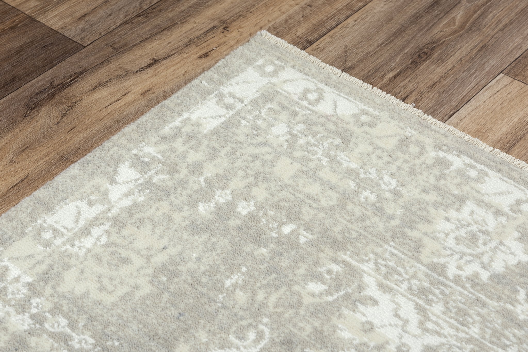 Rizzy Home Area Rugs Couture Area Rugs CUT106 Beige in 5 Sizes 100% Wool India By RizzyHome