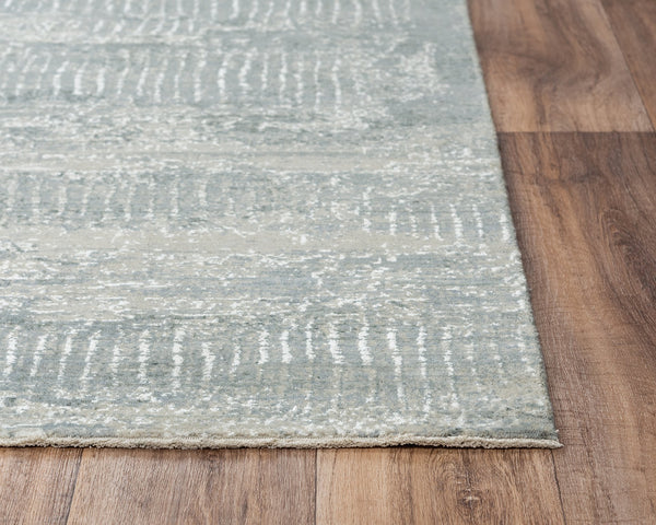 Rizzy Home Area Rugs Couture Area Rugs CUT108 Grey in 5 Sizes 80%Wool-20%Visc By RizzyHome