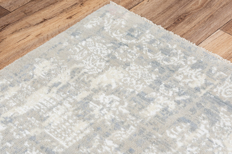 Rizzy Home Area Rugs Couture Area Rugs CUT109 Grey in 5 Sizes 80%Wool-20%Visc By RizzyHome