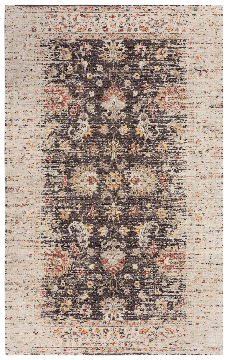 Rizzy Home Area Rugs Ovation Area Rug OVA-102 Brown in 5 Sizes 100% Wool