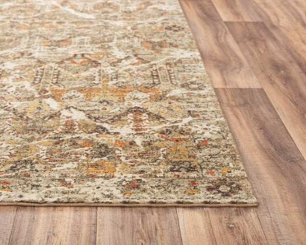 Rizzy Home Area Rugs Ovation Area Rug OVA-104 Beige in 5 Sizes 100% Wool