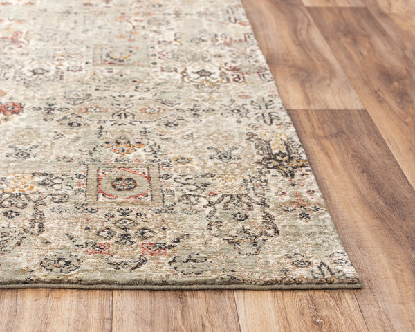 Rizzy Home Area Rugs Ovation Area Rug OVA-108 Beige in 5 Sizes 100% Wool