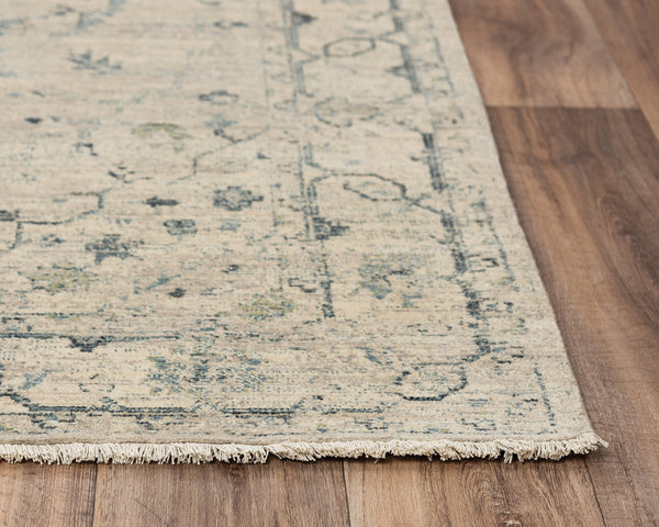 Rizzy Home Area Rugs Platinum Area Rugs PNM104 Beige By Rizzy Home Wool From India