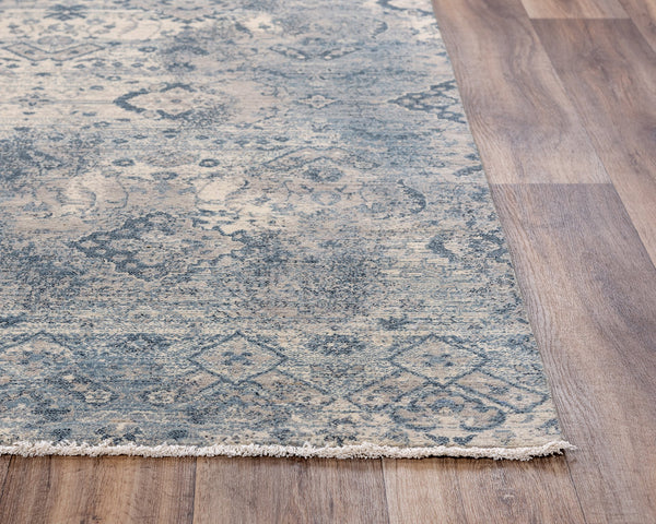 Rizzy Home Area Rugs Platinum Area Rugs PNM107 Grey By Rizzy Home Wool From India