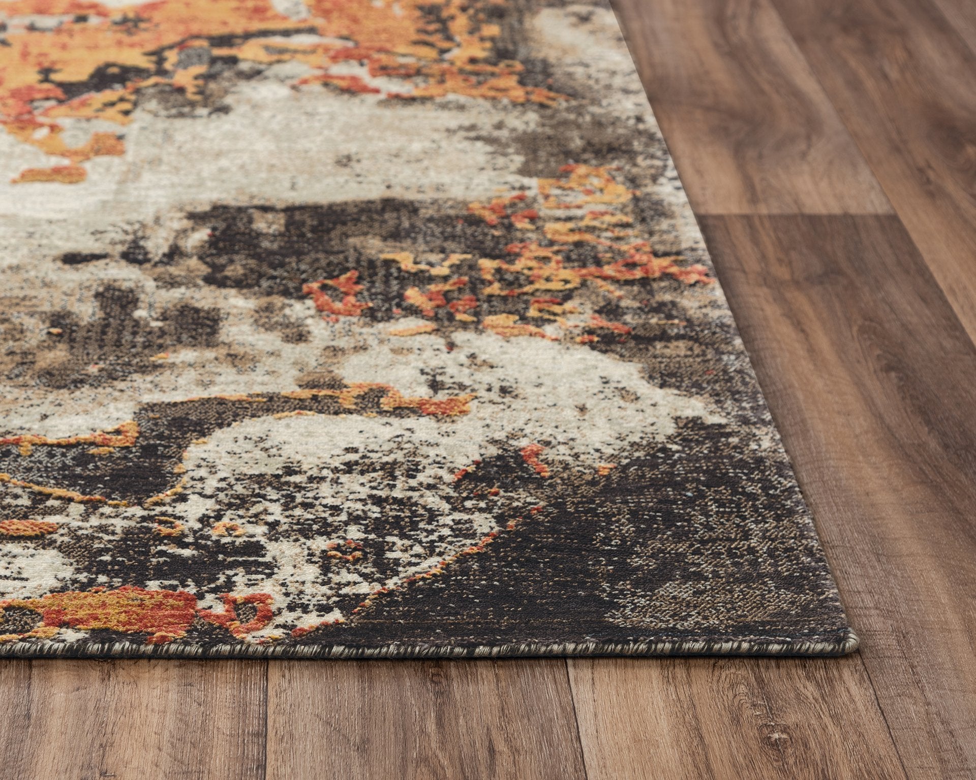 Rizzy Home Area Rugs Premier Area Rugs PMR105 Brown Rug By Rizzy Home