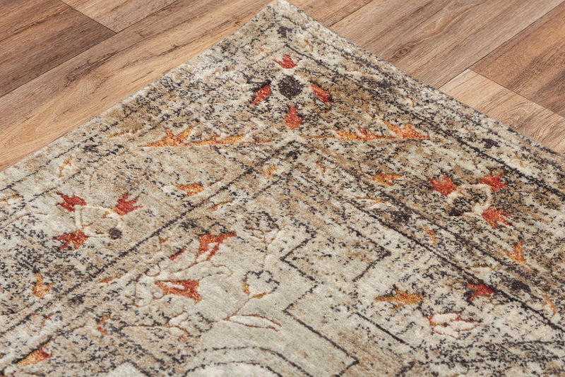 Rizzy Home Area Rugs Premier Area Rugs PMR109 Beige Rug By Rizzy Home