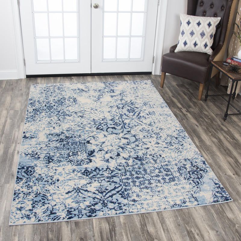 Paciano Area Rugs PC109 Blue By Rug Depot Home