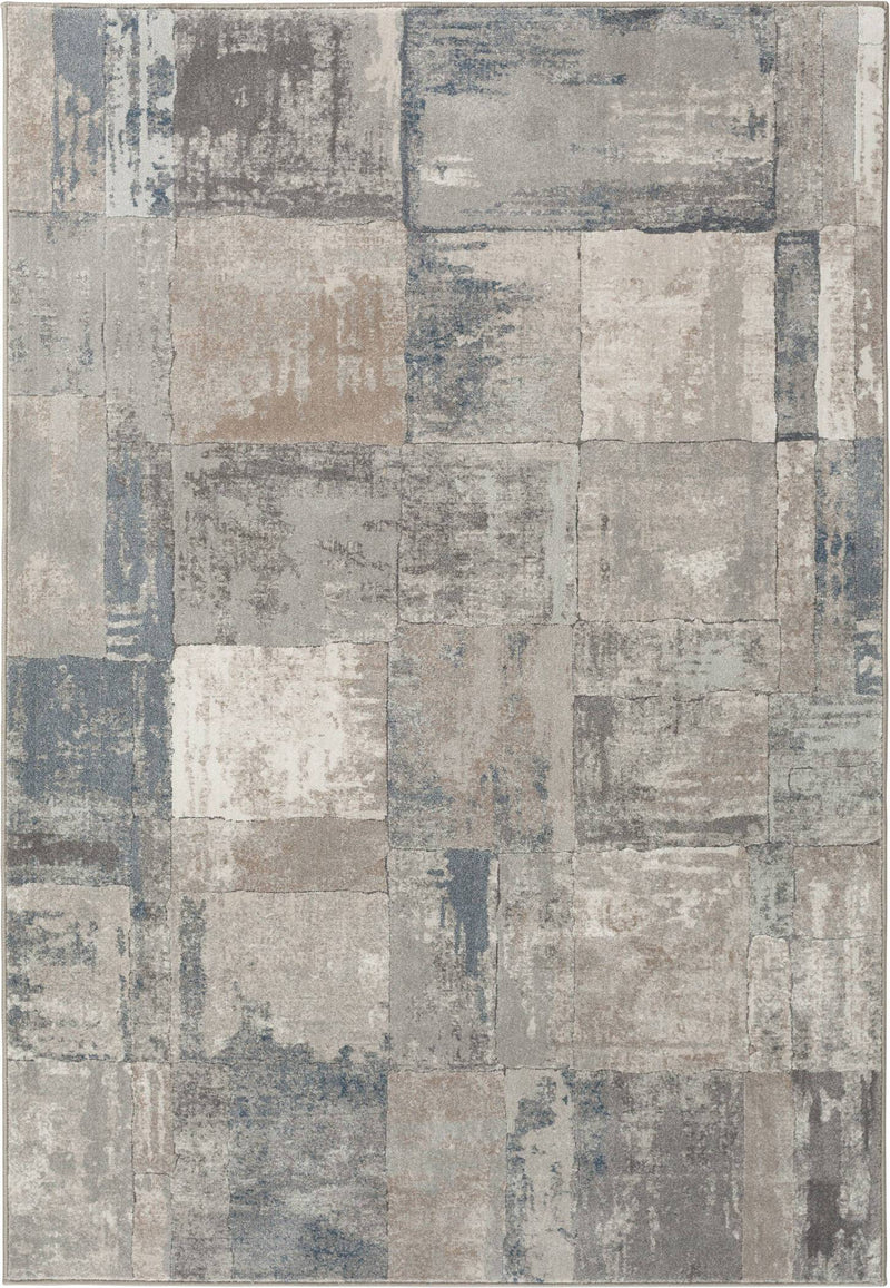 Traditions Area Rugs 2813KB Grey in 15 Sizes Made in USA