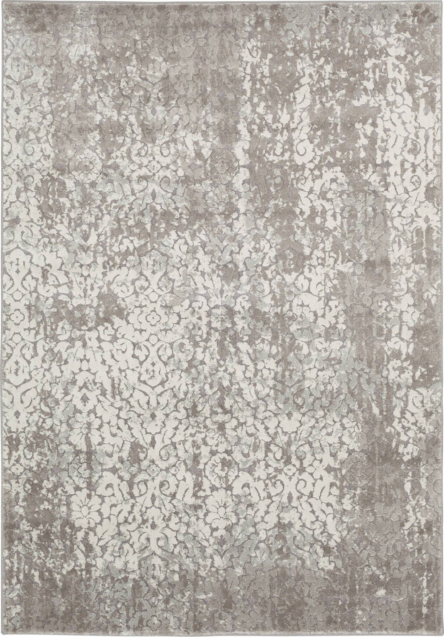 Traditions Area Rugs 2837OI Grey in 15 Sizes Made in USA