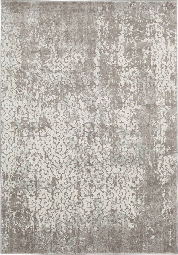 Traditions Area Rugs 2837OI Grey in 15 Sizes Made in USA