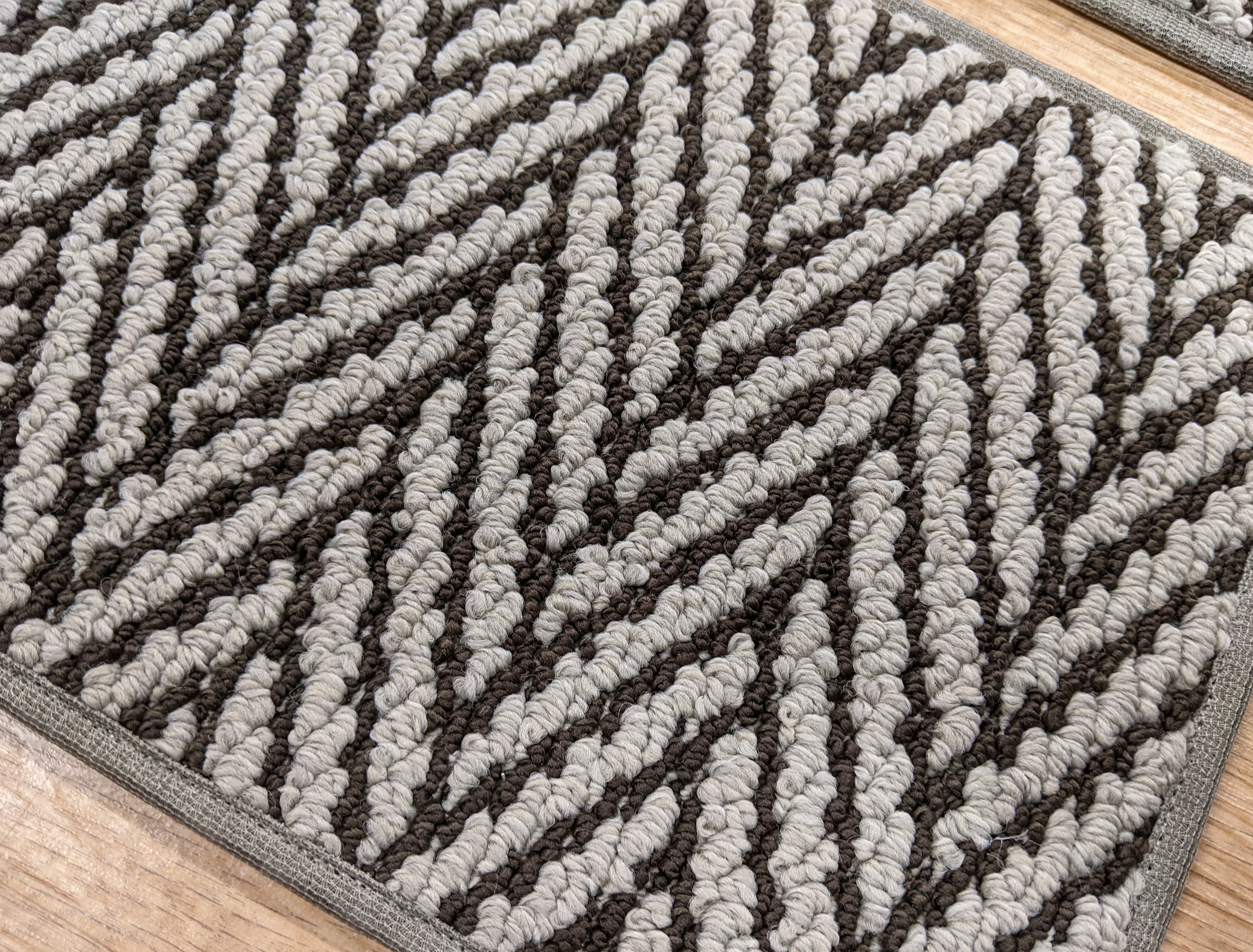 Rug Depot Home Carpet Only Natural Herringbone Cafe Noir ZZ010-759  Area Rugs and Stair Runners