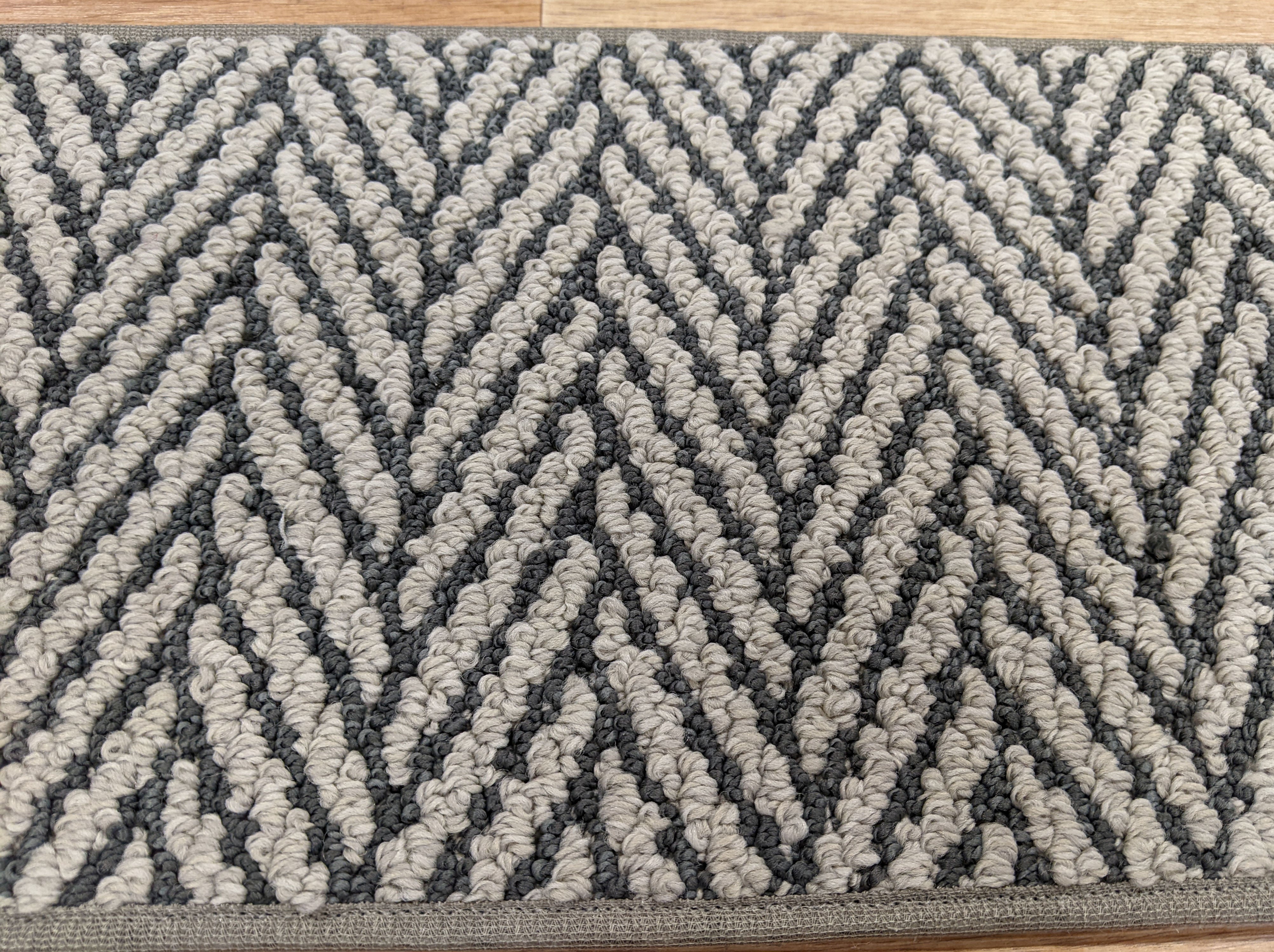 Rug Depot Home Carpet Only Natural Herringbone Cafe Noir ZZ010-759  Area Rugs and Stair Runners